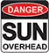 Danger Sun Overhead Logo